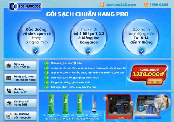 gói sạch chuẩn kang pro