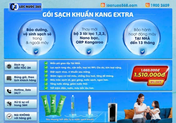 GÓI SẠCH KHUẨN KANG EXTRA