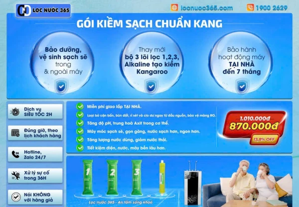 GÓI KIỀM SẠCH CHUẨN KANG