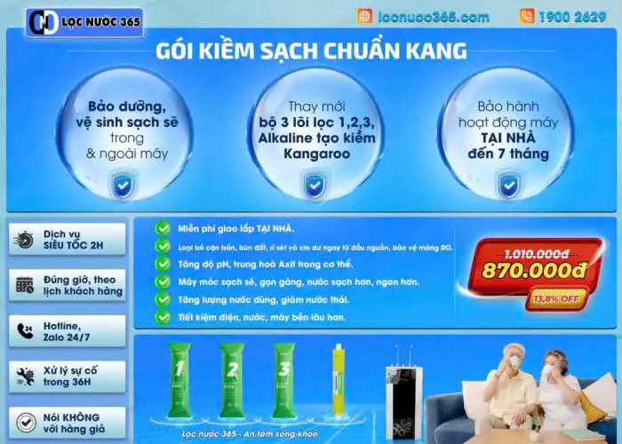 GÓI KIỀM SẠCH CHUẨN KANG