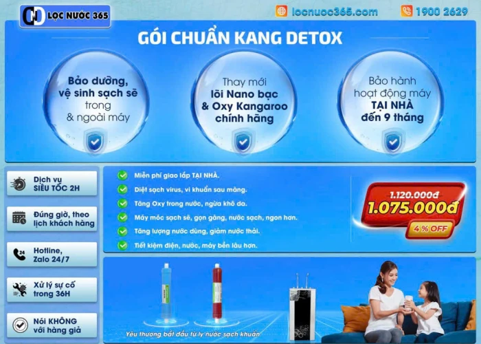 GÓI CHUẨN KANG DETOX
