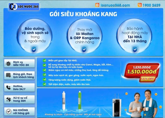 GÓI SIÊU KHOÁNG KANG