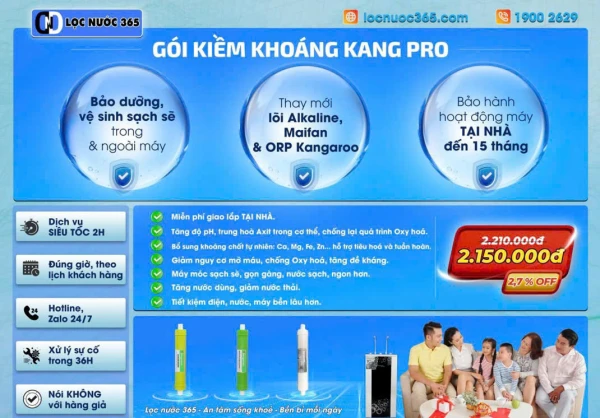 GÓI KIỀM KHOÁNG KANG PRO